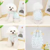 Dog Apparel Pet Clothes Breathable And Comfortable Cherry Printed Pattern Puppy Halter Dress Small Medium Teddy