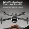 A13 Brushless Motor Drone HD Aerial Photography Hinder Undvikande UAV Quadcopter Optical Flow Positionering Elektrisk justeringslins Fjärrkontrollflygplan