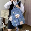 Школьные сумки Kawaii сумка для девочек-подростков, милая школьная сумка, студенческий женский рюкзак, большой эстетический детский рюкзак для ноутбука, Mochilas