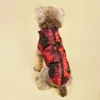 Vêtements pour chiens Veste d'extérieur coupe-vent réfléchissant manteau pour animaux de compagnie gilet hiver chaud coton chiens vêtements vêtements pour chiots pour Chihuahua Yorkshire