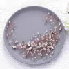 Beautiful Bride Headwear Rhinestone Hair Clip Wedding Edge Clip Handmade Wedding Jewelry Original Hair Accessories Banquet Plate Hair Accessories