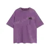 Projektant Pa Men Tshirt Women T Shirts Krótkie designerskie palmy T koszula wyblakła letnia marka mody kąt kątowy tee luksusowa marka bluzki Rozmiar XS-xl-16