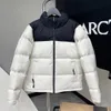 designer heren dames donsjack mode winter puffer jassen katoen dames heren puffer streetwear warm liefde gezicht jas borduurwerk letter Ritsen donsjack XS-5XL