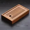 中国の伝統竹ティートレイソリッド竹ティーボードカンフーカップティーポットクラフトトレイ中国文化ティーセット設定244r