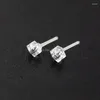 Stud Earrings Wholesale 36 Pairs Multi-color Fashion Hypoallergenic Crystal Zircon For Girl Women's Jewelry ME240