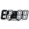 Wall Clocks LED Digital Clock Glowing Night Mode Brightness Adjustable Electronic Table Hanging Home Bedroom