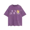 デザイナーPAメンズTシャツ女性TシャツショートデザイナーパームパームTシャツフェード夏ファッションブランドアングルティープリントラグジュアリーブランドトップトップス衣料サイズXS-XL-14