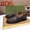 2024 Luxury Designer Men's Oxford Shoes Black Brown Snake Skin Print Casual Dress Man Shoes Soe Up Point Toe Leather Shoes for Men Storlek 6.5-12
