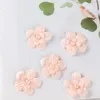 헤어 액세서리 30pcs Korean Pearl Diy Flower Bows 부티크 헤드웨어 꽃 어린이 액세서리 헤드 밴드