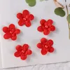 Hårtillbehör 30st Korean Pearl Diy Flower Bows Boutique Headwear Flowers Barn Tillbehör för pannband