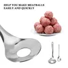 Spoons 2 Pcs Meatball Maker Kitchen Serving Utensils Spoon Accessory Making Stainless Steel Cooking Rig