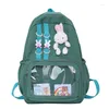 Sacs d'école Harajuku Kawaii Ita sacs à dos femme Itabag Style japonais JK uniforme décontracté voir à travers bricolage sac pour femmes enfants