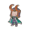 Pins Broches Classic Hero Movie Loki Emaille Pin Prachtige Interessante Revers Broche Badge Voor Film Fans Sieraden Gift Cosplay Meubi Dhia1