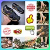 Designer Plataforma casual Anti-colisiona slides de bandeira chinelos homens mulheres solas sandálias linear lapidador de praia plana tamanho grande tamanho do desgaste 38-48