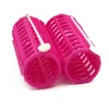 18 st/set 20mm plasttand hårrulle med fasta stift fluffiga lager hår luft bang curl stavar curlers frisör styling u1196 240119