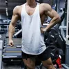 Erkek tank üstleri yaz gündelik spor fitness spor salonu yelek büyük boy o boyun kayışları kolsuz saf renk kamisole erkek kıyafetleri moda