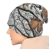 Baretten Jacht Camouflage Sneeuw Skullies Mutsen Hoed Echte Boom Zomer Unisex Skimutsen Warm Bonnet Knit voor tweeërlei gebruik