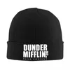 Berets Dunder Mifflin Paper Company czapki jesienne zimowe czapki