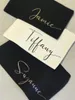 Косметички Персонализированная именная сумка-на заказ для макияжа на молнии с мешочком Подарок для невесты на свадьбу