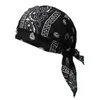 Casquettes de cyclisme réglables, chapeau de chimio contre le Cancer, foulard élastique à séchage rapide, Bandana Pirate, casquette de perte de cheveux, MuslimTurban