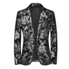 Abiti da uomo 2024 Primavera Autunno Blazer Uomo Moda Casual Abito Cappotto Abito da sposa Giacca adatta abbigliamento formale