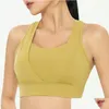 Yoga Outfit Xlwsbcr Reggiseni sportivi Palestra Top Donna Reggiseno push up Corsa Fitness Allenamento Supporto alto Donna Senza ferretto Usura Drop Del Dh5S7