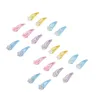 Dog Apparel Pet Snap Hair Clips Lightweight Flower Barrettes Multiple Colors Compact Hold Firmly Cute For Cat Party Daily