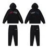 24ss Nieuwe Trapstar Heren trapstar trainingspakken designer hoodies streetwear sweatshirts sportpak vallen borduurwerk pluche letter decoratie dikke Hoodies heren broek