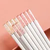 Chopsticks 1/2/5PCS High Temperature Wear-resistant Non-slip Amber Environmental Friendly Personality Kitchen Bar Supplies