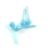 Lustre en cristal Opaline bleu, 5 pièces, pendentifs 16x60mm, pièces de lampe en verre, guirlande chaînes à brins pour décoration de maison/mariage