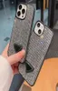 Дизайнерские чехлы для телефонов с треугольниками Bling Rhinestone Shell для IPhone 13 13pro 12 12pro 11pro X Xs Max 8 7 с кристаллами и блестками для сотового телефона 2167433