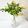 Decorative Flowers Artificial Green Leaf Olive Branch With Fruits Fake Plant For Wedding Decoration Home Arrangement Ornaments Garden Decor