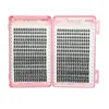 Fake Eyelashes 320 Clusters Individual Lashes Mixed Length Eyelash Book Soft Natural Look Fox Eye Korean Cute Makeup Eyelashes 240119