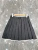 Plus size Dresses 2023 new Black sexy street casual designer skirts womens high-waisted metal to prevent light out mini skirt