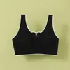 Yoga Outfit Pleine Coupe Respirant Bralette Sans Couture Brassière Soutien-Gorge Pour Femmes Soutien-Gorge Sans Fil Tube Top Sous-Vêtements De Sport Fitness Gilet