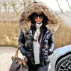 Women's Trench Coats Women Solid Short Down Jacket Thick Warm Oversized Outerwear Faux Fur Hoodie Parkas Clothes Black 2024