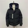 Hombre abajo Parkas chaqueta hombres Parka chaquetas canadienses invierno Veste Homme al aire libre Jassen Streetwear prendas de vestir exteriores de piel grande con capucha Fourrure Mant Dhr87