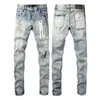 Mans y2k kvinnors jeans nio-punkts byxor Harlan byxor päronformade feta mm jeans hösten 2023 nya kvinnors byxor visar mager hög midja