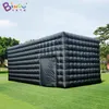 wholesale Exquisite craft 10x5x4mH giant inflatable square tent with lights trade show tent for party event decoration toys sports