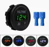 Auto Motor Voltmeter DC 548V Mini Digitale WaterproofLED Panel Tester Display Ronde Volt Meter Gauge1855519