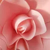 Decorative Flowers Wedding Flower Wall Backdrops Fake PE Foam Large Rose Nursery Fleur Artificielle Mariage Boda Rosa Flore