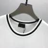 T-shirts pour hommes Polos 2024ss printemps et été nouveau coton de haute qualité imprimé à manches courtes et col rond T-shirt Taille: m-l-xl-xxl-xxxl Couleur: noir blanc 6561