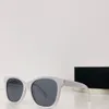 lunettes de soleil designer gafas de sol montures surdimensionnées lentilles pentagonales PC lunettes à monture complète branches décoratives en métal montures noires lunettes de soleil pour femmes UV CH5482