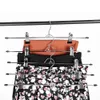 10st hängare för kläder rostfritt stål klipp stativ hängande byxor kjol barn kläder justerbar nypgreppstopp 240118