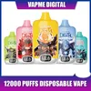 vapme digital puff 15000 puff 12000 vape puff 12k цифровые одноразовые вейперы затяжки вейпы одноразовые предварительно заполненные desechables Tornado Fumot Bang Vape Bang Box