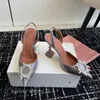 Fabriksdirektförsäljning High Cost Performance Ratio Designer Sandaler Kvinnor Sandaler Luxury High Heels Wedding Dresses Party Sandal Satin Silk Leather Crystal Shoes