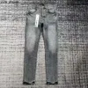 Jeans viola slim PURPLE-BRAN* Antietà da uomo Designer Fit Casual PU2023900 Taglia 30-32-34-36 N2MY