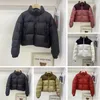 Femmes Mode Doudoune Nord Hiver Coton Hommes Doudounes Parkas avec Lettre Broderie Vestes d'extérieur Visage Manteau Streetwear Vêtements Chauds