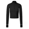 LU-089 Yogajack DamesDefine Workout Sportjas Fitnessjack Sport Sneldrogend Activewear Top Effen Sweatshirt met rits Sportkleding Heet verkoop