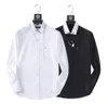 Klassiska lyxiga långärmade skjortor är det första valet för designers och affärsskjortor för män och kvinnor. Topp AAA, tillgänglig året runt.